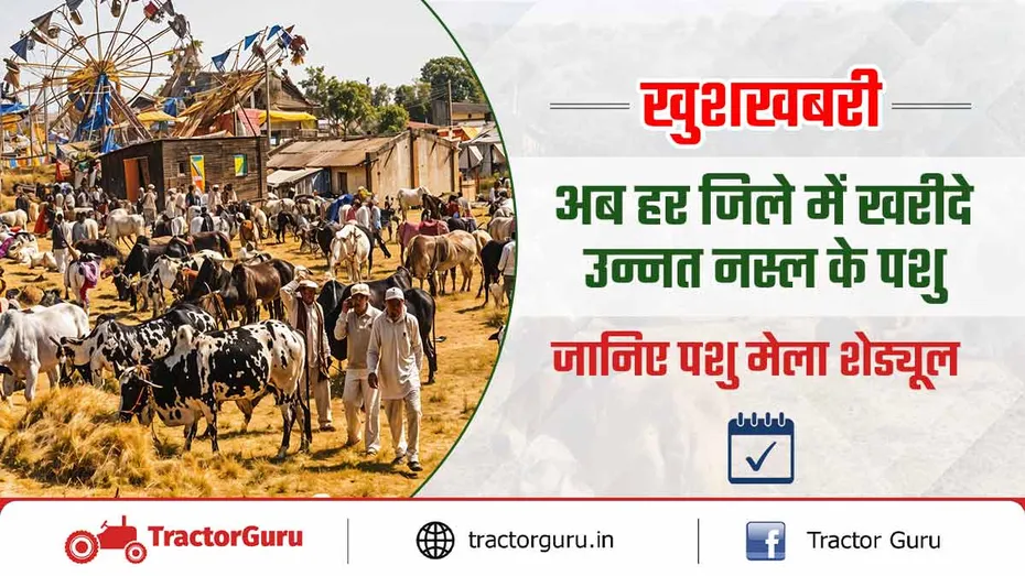 पशु मेला : अब हर जिले में खरीदे उन्नत नस्ल के पशु, सभी जिलों में मेला