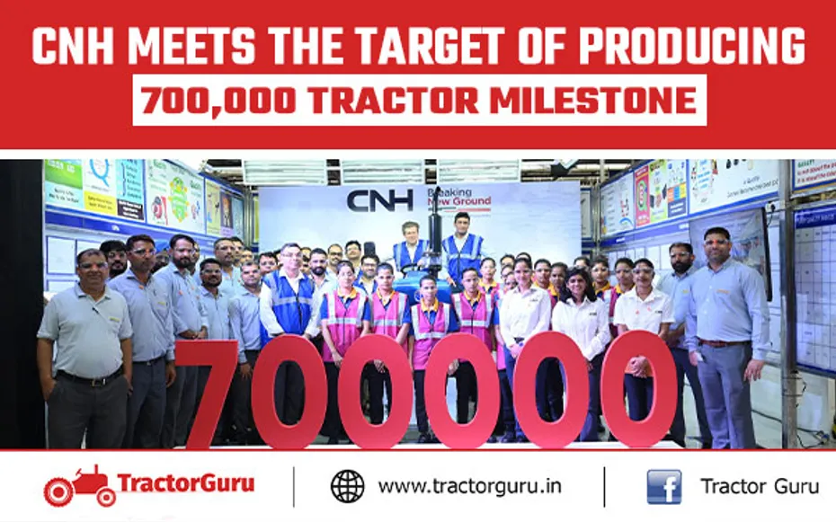 CNH Meets The Target of Producing 700,000 Tractor Milestone