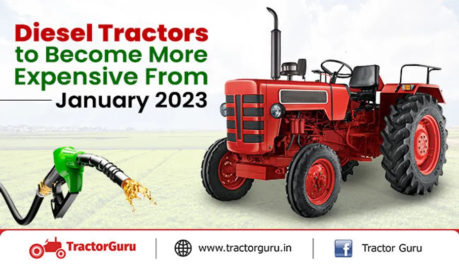 Diesel Tractors To Become More Expensive From January 2023