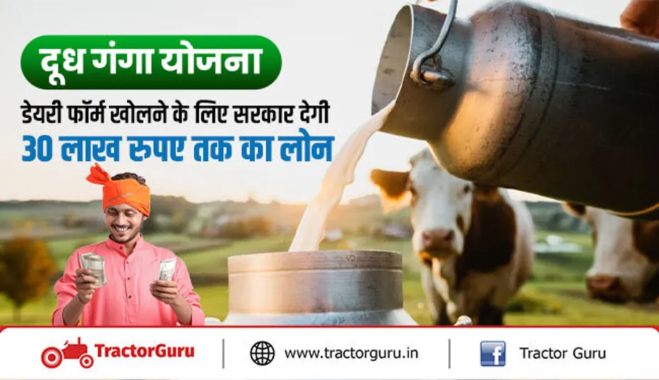 दूध गंगा योजना : डेयरी फार्मिंग पर मिलेगा 30 लाख रुपए तक का लोन, कैसे करे आवेदन
