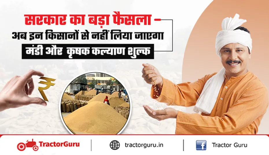 सरकार ने दी दलहन, तिलहन और गेहूं पर मंडी व किसान कल्याण शुल्क में छूट