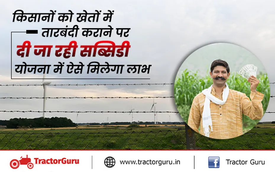 तारबंदी योजना : नीलगायों से फसलों की सुरक्षा करेगी सरकार, तारबंदी कराने के लिए मिलती है सब्सिडी