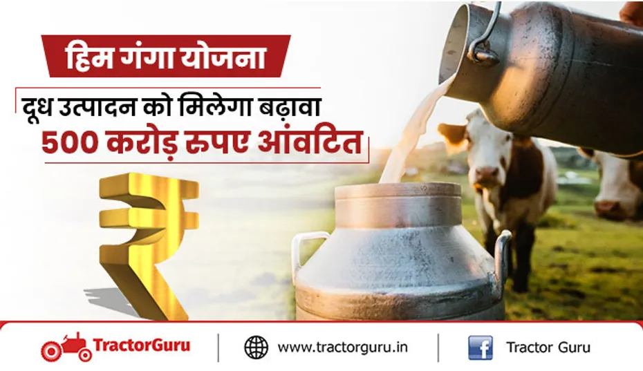 हिम गंगा योजना : दूध उत्पादन को मिलेगा बढ़ावा, 500 करोड़ रुपए आंवटित