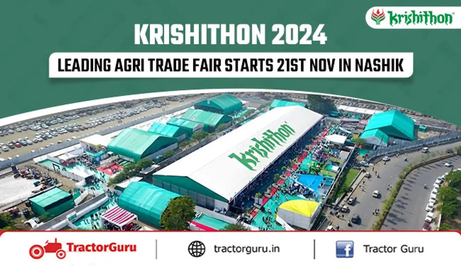Krishithon 2024: Leading Agri Trade Fair Starts 21st Nov in Nashik