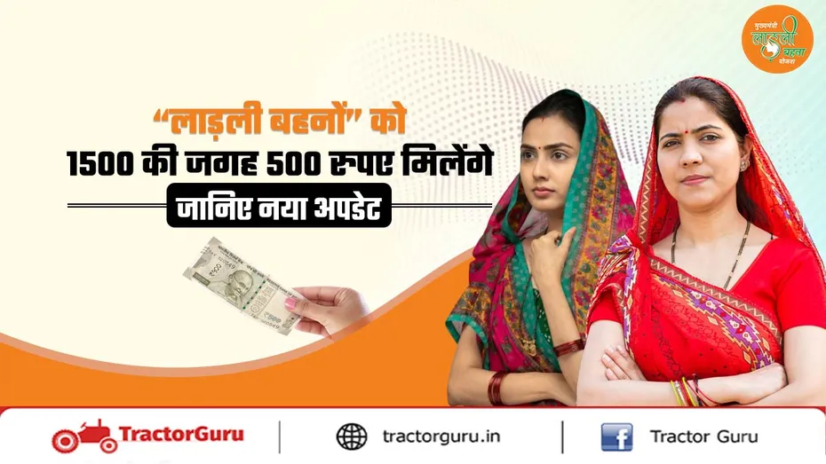 लाडकी बहीण योजना 2025 : लाडली बहनों को अब सिर्फ 500 रुपए
