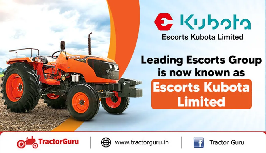Leading Escorts Group is now known as Escorts Kubota Limited