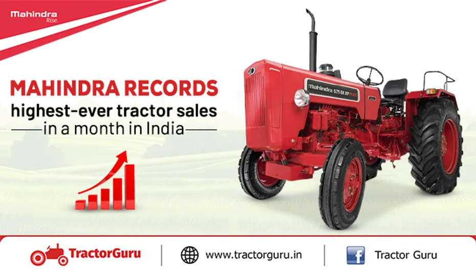 Mahindra records highest-ever tractor sales in a month in India