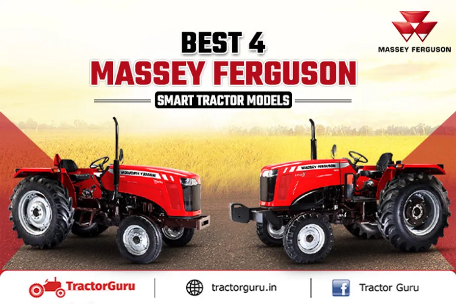 Massey Ferguson Smart Tractors: Top 4 Models, Prices & Feature