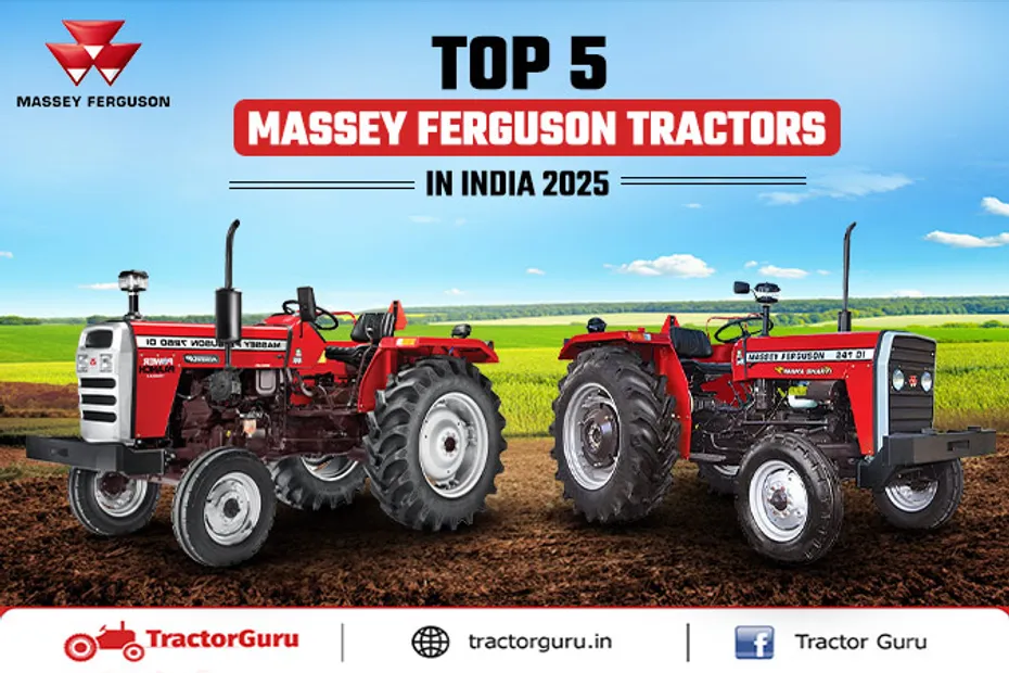 Massey Ferguson Tractors: Top 5 Models & Features India 2025