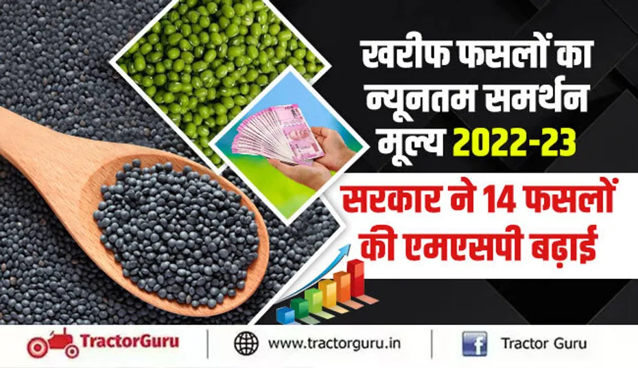 खरीफ फसलों का न्यूनतम समर्थन मूल्य 2022-23 : सरकार ने 14 फसलों की एमएसपी बढ़ाई