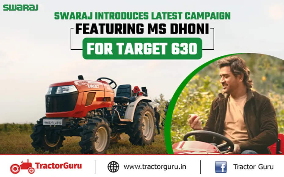 Swaraj Introduces Latest Campaign Featuring MS Dhoni for Target 630