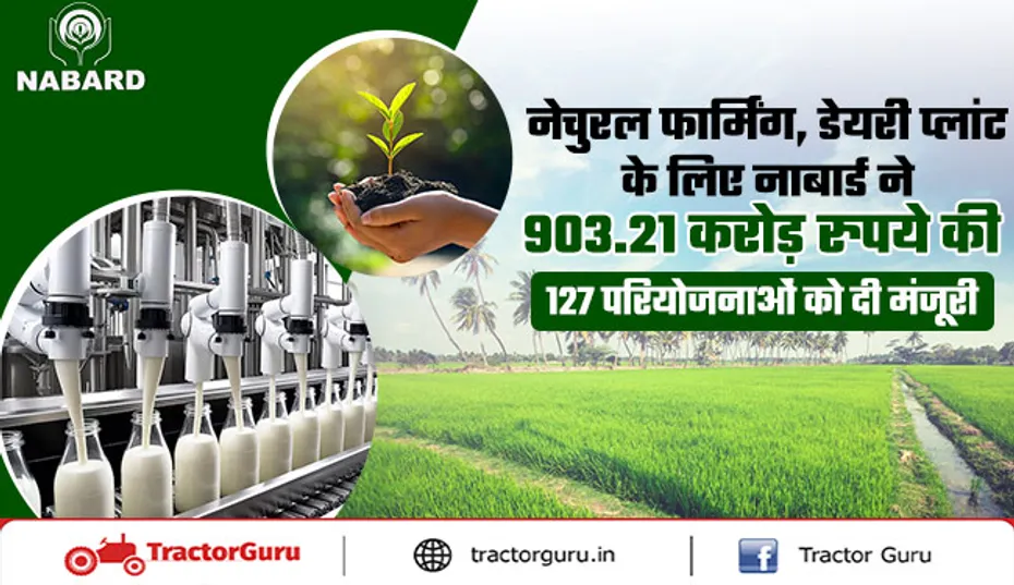 NABARD : नेचुरल फार्मिंग और डेयरी के लिए नाबार्ड की 127 परियोजना मंजूर