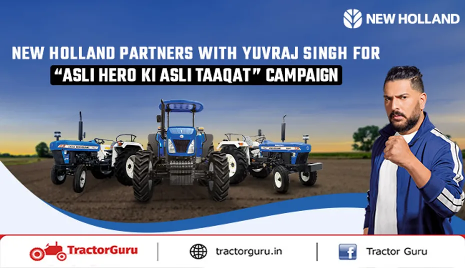New Holland Partners with Yuvraj Singh for “Asli Hero ki Asli Taaqat” Campaign