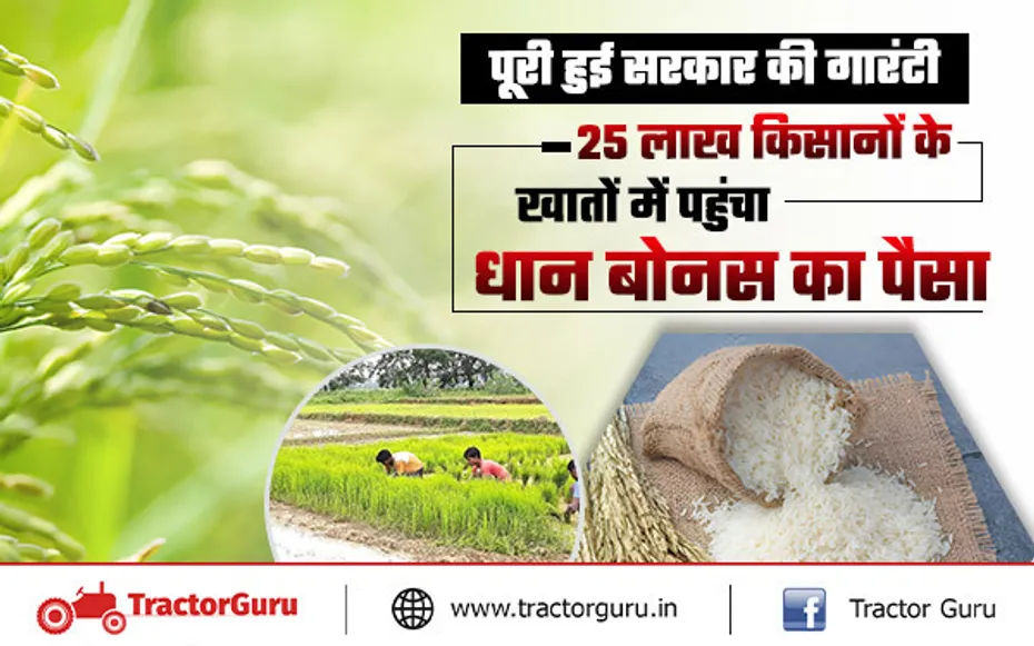 Krishak Unnati Yojana: 25 लाख किसानों के खातों में पहुंचा धान बोनस का पैसा