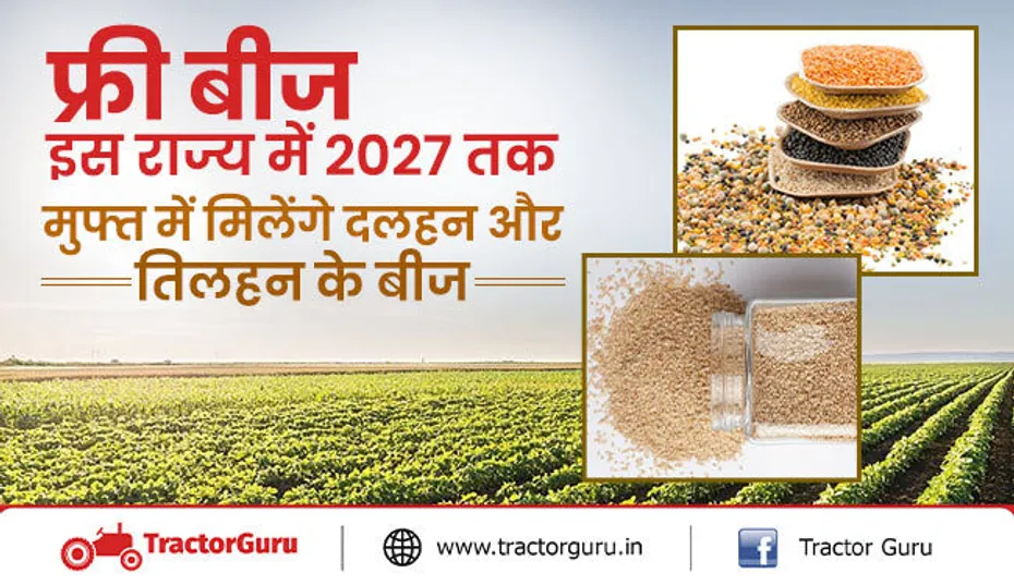 फ्री बीज : इस राज्य में 2027 तक मुफ्त में मिलेंगे दलहन और तिलहन के बीज
