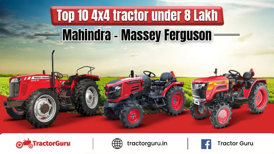 Top 10 4WD Tractors by Mahindra & Massey Ferguson