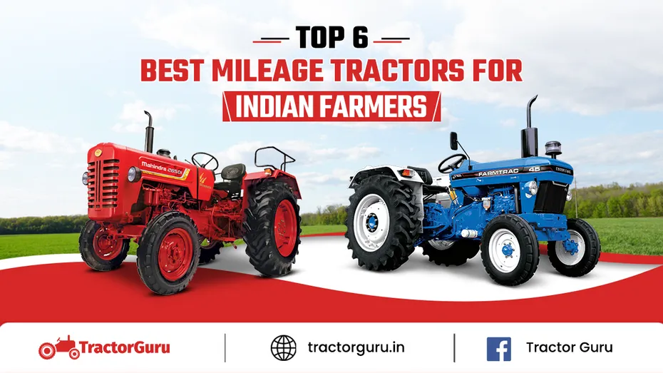Top 6 Best Mileage Tractors for Indian Farmers in 2025: Price and Features