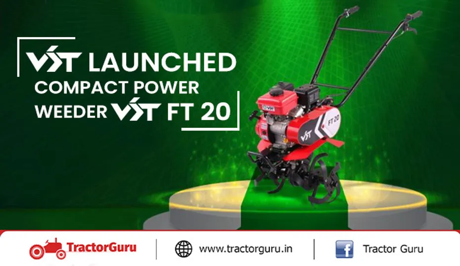 VST Launched Compact Power Weeder VST FT 20, Delivering Superior Performance